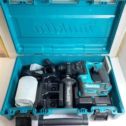 ♭♭ MAKITA マキタ 16ｍｍ 充電式ハンマドリル 小物、ケース付　10.8ｖ HR166D ブルー Bランク