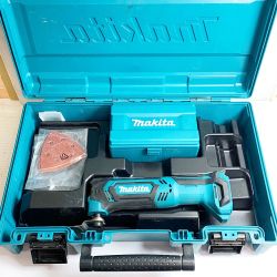 ♭♭ MAKITA マキタ 10.8Ｖ充電式マルチツール　ケース、小物入れ付 TM30D ブルー Bランク