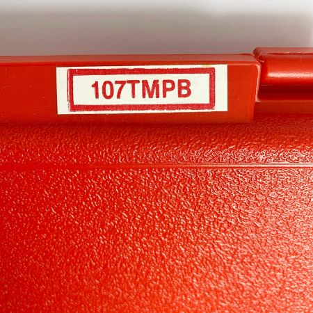  Snap-on スナップオン ソケットセット ショート&ディープ ミリサイズ ラチェット  107TMPB レッド