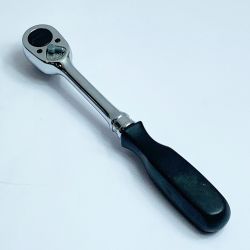 ♭♭ Snap-on スナップオン 旧ロゴ　ラチェットハンドル　　持ち手スレあり LSF720 ブラック Bランク