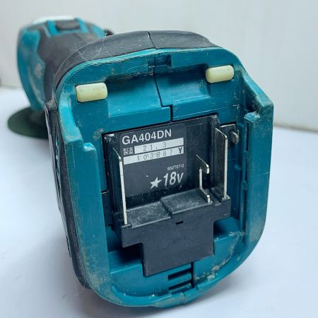  MAKITA マキタ 充電式ディスクグラインダ　本体のみ　2021.3製 GA404DN
