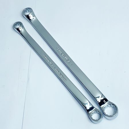  Snap-on スナップオン メガネレンチ　2本 XBM1011/1214