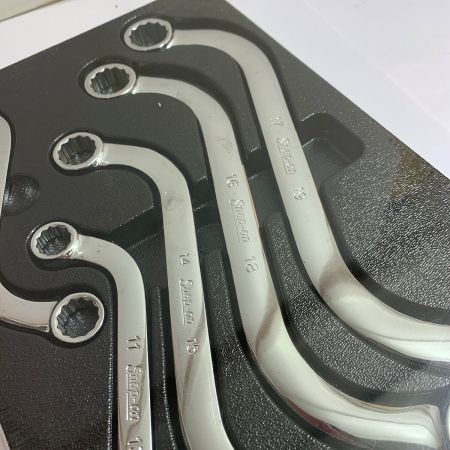  Snap-on スナップオン S型レンチ 5本セット　ボックスレンチセット SBXM605