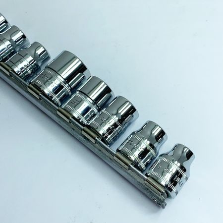  Snap-on スナップオン ソケット12本セット レール付 FS241 ｿｹｯﾄ12本ｾｯﾄ ﾚｰﾙ付