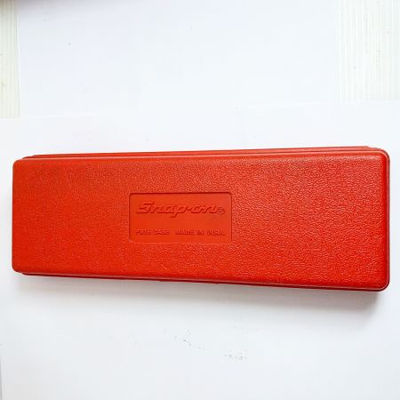  Snap-on スナップオン 1/4トルクレンチ 旧ロゴ ケース付　長期保管品 QJMR12C