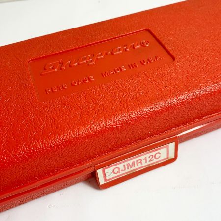  Snap-on スナップオン 1/4トルクレンチ 旧ロゴ ケース付　長期保管品 QJMR12C