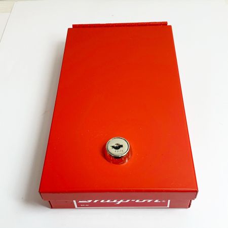  Snap-on スナップオン セーフティボックス　スチールボックス　鍵2個付き KRA444 ｾｰﾌﾃｨﾎﾞｯｸｽ レッド
