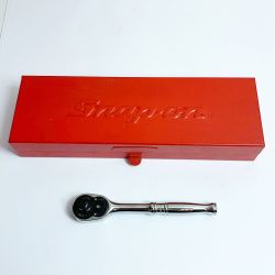 ♭♭ Snap-on スナップオン ミニラチェットハンドル　メタルケース付き TM70C Aランク