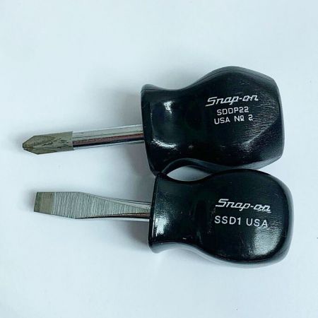  Snap-on スナップオン プラスマイナス　ドライバーセット SDDP22/SSD1 ブラック