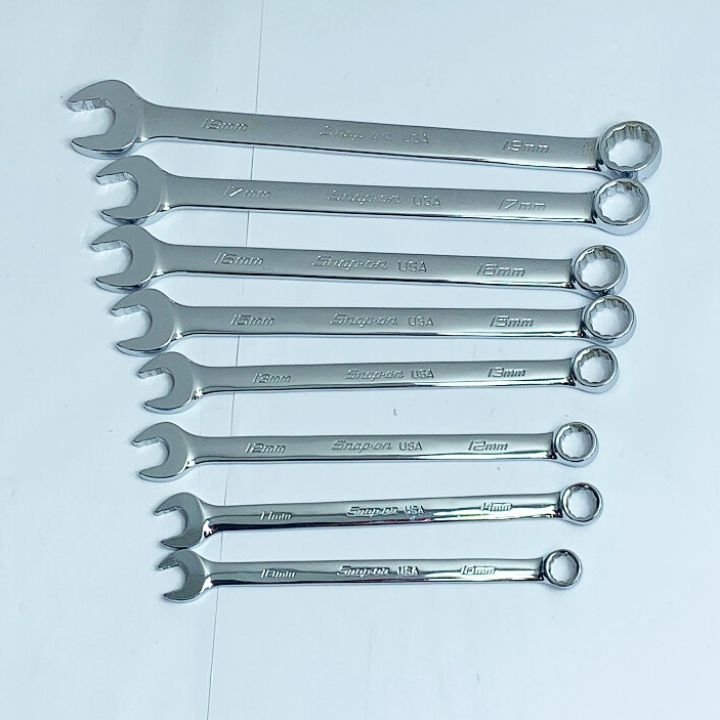 スナップオン コンビネーションレンチ 8本