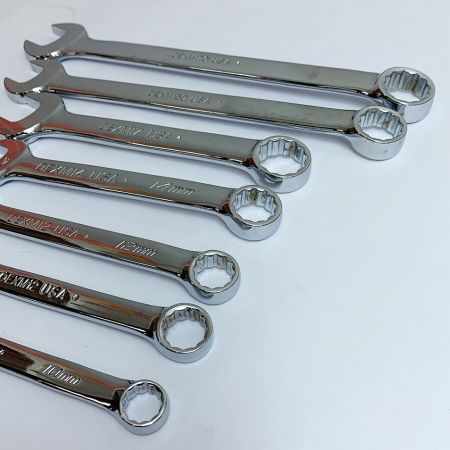  Snap-on スナップオン ハンドツール コンビネーションレンチ 7本セット OEXM