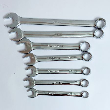  Snap-on スナップオン ハンドツール コンビネーションレンチ 7本セット OEXM