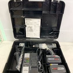 ♭♭ Panasonic パナソニック 充電振動ドリル&ドライバー　21.6V 充電池2個、充電器、ドリル付 EZ7960 Bランク