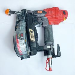 ♭♭ MAX マックス 高圧41ｍｍ　ねじ打ち機　ターボドライバ　本体のみ　JISネジ対応 HV-R41 G5 レッド Bランク