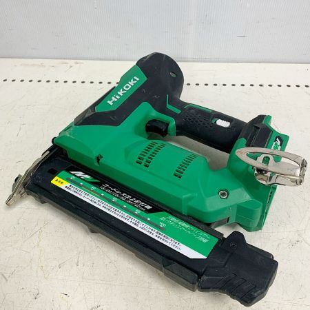  HiKOKI ハイコーキ コードレス式　40ｍｍ　36Ｖ　釘打機　充電器（日立）・ケース付　※バッテリーなし NT3640DA グリーン