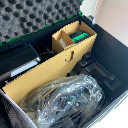  HiKOKI ハイコーキ 125ｍｍ　コードレス丸ノコ　2024.5製造　充電器・充電池2個・ケース付【未使用品】 C3605DA ブラック