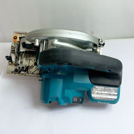  MAKITA マキタ 165mm 充電式丸ノコ　本体のみ　2022,7製造 キズあり HS631D ブルー