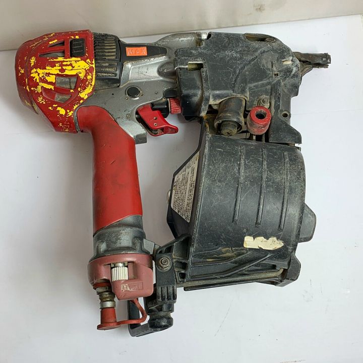 MAX マックス 高圧 スーパーネイラ 本体のみ HN-65N1 レッド｜中古 