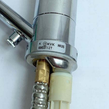  KVK 台付1穴シングルレバー シングル混合栓 キズ、スレあり　長期保管品　未使用 KM5011ZT