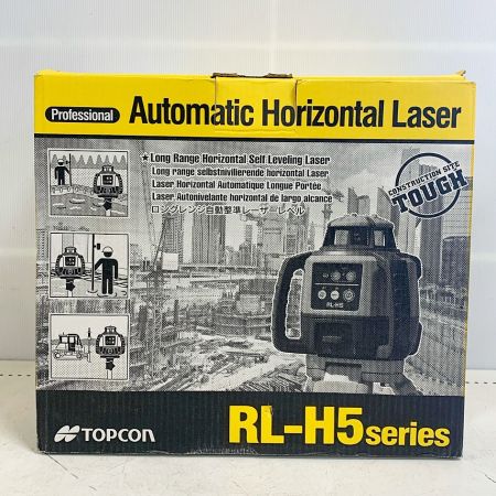  TOPCON ローテティングレーザー/受光器、ケース付属 【未使用品】 RL-H5A