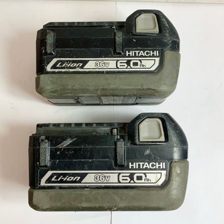  HITACHI 日立 28ｍｍ　36ｖハンマドリル　集じんシステム、ケース、バッテリー2個付 DH36DBL グリーン