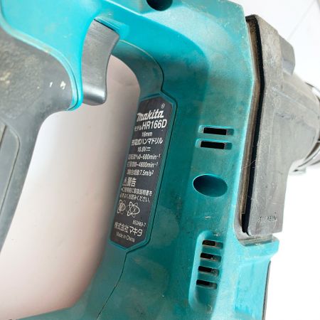  MAKITA マキタ 16ｍｍ 充電式ハンマドリル　本体のみ　10.8ｖ  HR166D グリーン