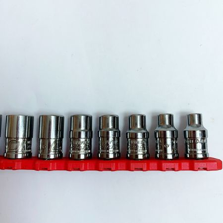  Snap-on スナップオン ソケット12個セット　YTMM15,14,13,12,11,10,9,8,7,6,5.5,5 ソケットホルダー付
