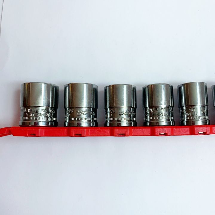 Snap-on スナップオン ソケット12個セット YTMM15,14,13,12,11,10,9,8,7,6,5.5,5 ソケット ホルダー付｜中古｜なんでもリサイクルビッグバン