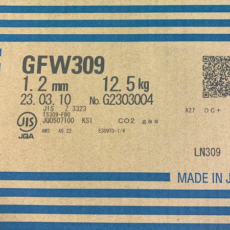  タセト フラックス入りワイヤ　TASETO 2023年製　1.2mm 12.5kg GFW309