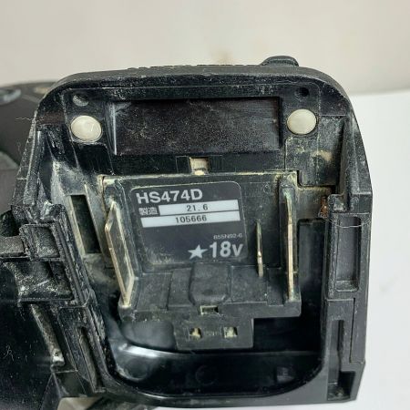  MAKITA マキタ 125mm 充電式丸ノコ　18V　2021年6月製　本体のみ HS474D ブラック