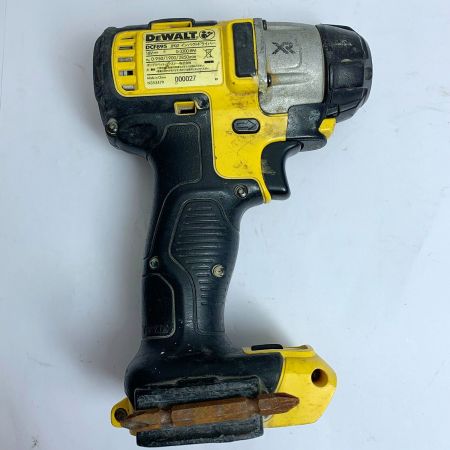  DEWALT 18Ｖインパクトドライバ　充電器・充電池2個・ケース付 コードレス式 DCF895 イエロー