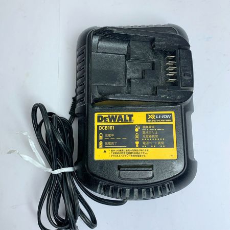  DEWALT 18Ｖインパクトドライバ　充電器・充電池2個・ケース付 コードレス式 DCF895 イエロー