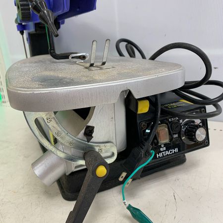  HITACHI 日立 卓上糸のこ盤　フトコロ寸法406ｍｍ　2015年製 FCW40SA パープル