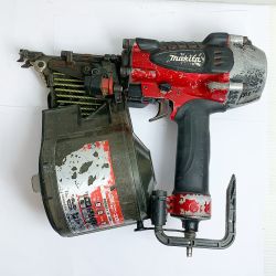 ♭♭ MAKITA マキタ 90ｍｍ高圧エア釘打　本体のみ AN930H レッド Bランク
