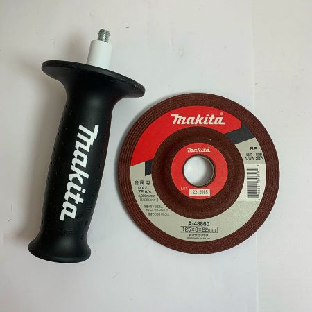  MAKITA マキタ 125mm 充電式ディスクグラインダー　2023.3製　18Ｖ　本体のみ GA518D ブルー