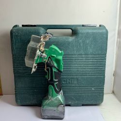 ♭♭ HITACHI 日立 18Ｖ　ナイフカッタ―　充電池1個、ケース付　 コードレス式 30mm CK18DSAL グリーン Bランク