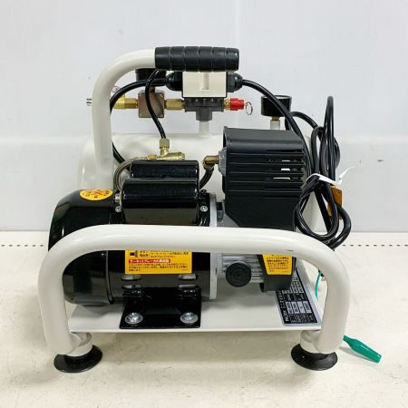  PAOCK ミニオイルレスエアコンプレッサ　コード式 MOL-0405PA ホワイト