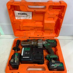♭♭ HiKOKI ハイコーキ コードレス鉄筋カッタ―　充電器・充電池2個・ケース付 IKK DCC-1636HR Cランク