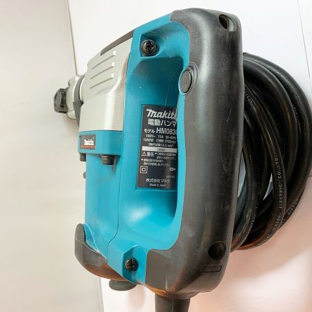  MAKITA マキタ 100Ｖ　電動ハンマ　ケース付き　小物付 HM0830 ブルー