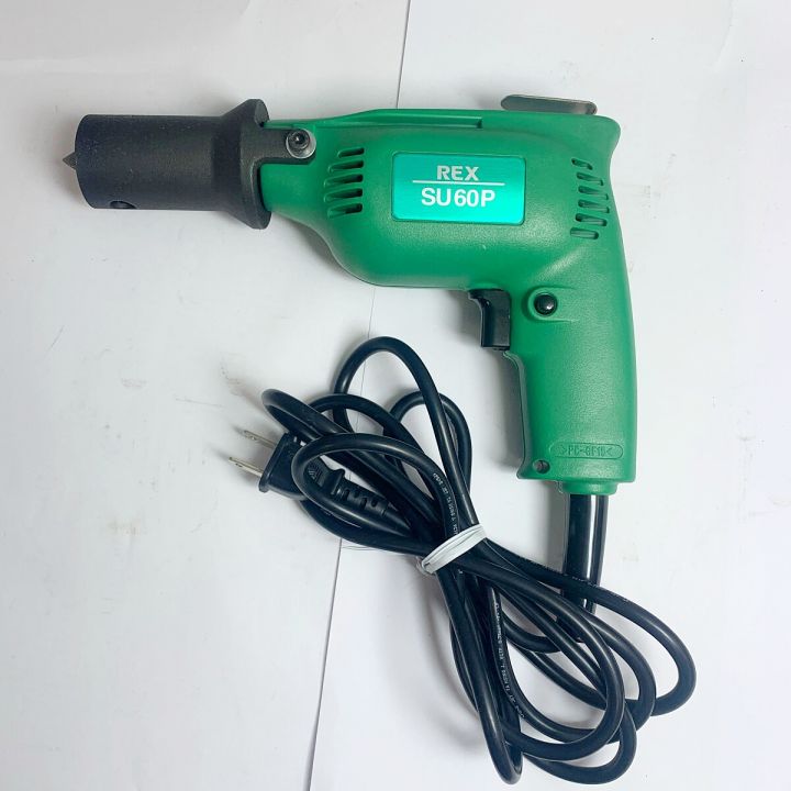 REX レッキス ステンレスパイプ面取機 SU60P 382100 グリーン - 中古