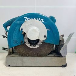 ♭♭ MAKITA マキタ 355ｍｍ　充電式切断機　2019年製　18Ｖ×2　本体のみ LW141D ブルー Cランク