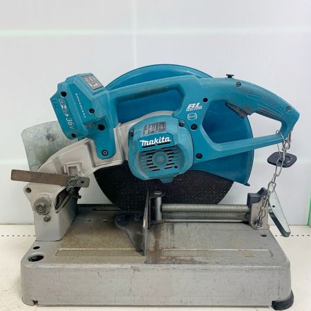  MAKITA マキタ 355ｍｍ　充電式切断機　2019年製　18Ｖ×2　本体のみ LW141D ブルー
