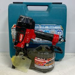 ♭♭ MAKITA マキタ 高圧エア釘打　　ケース付 AN911H レッド Bランク