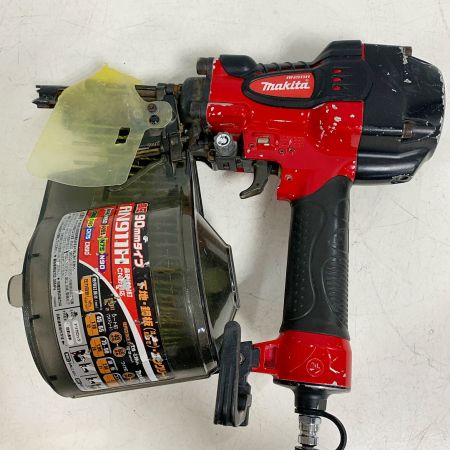  MAKITA マキタ 高圧エア釘打　　ケース付 AN911H レッド