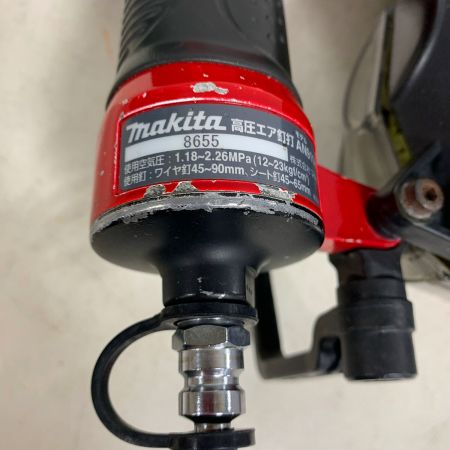  MAKITA マキタ 高圧エア釘打　　ケース付 AN911H レッド