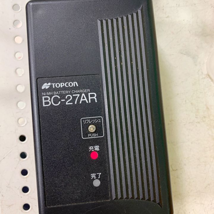 TOPCON バッテリーチャージャー 動作確認済 ※バッテリーは付属しておりません BC-27AR｜中古｜なんでもリサイクルビッグバン