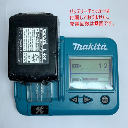  MAKITA マキタ 充電式面木釘打　充電器・充電池1個・ケース付　うっすらと記名あり FN350D ブルー