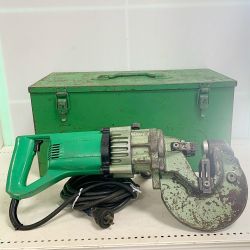 ♭♭ IKURA SEIKI CO.,LTD. 育良精機 パンチャー　ケース付　電源コード補修跡あり IS-18P Bランク