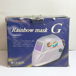 ♭♭ マイト 溶接面　Rainbow mask G Rainbow mask G Bランク