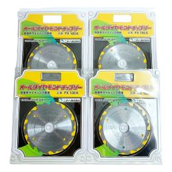 ♭♭ ニチハ株式会社 オールダイヤモンドチップソー　4枚セット FX100A Sランク